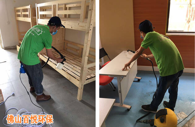 佛山市南海石門實驗中英文學(xué)校除甲醛、室內(nèi)空氣凈化治理項目